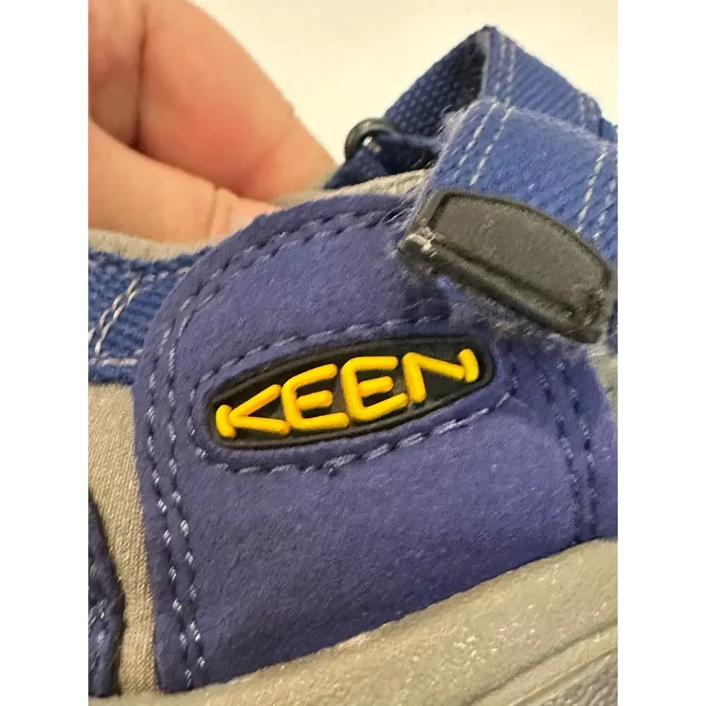 KEEN Newport H2 Waterproof Hiking Sandals Size 1 Blue Washable Outdoor Shoes